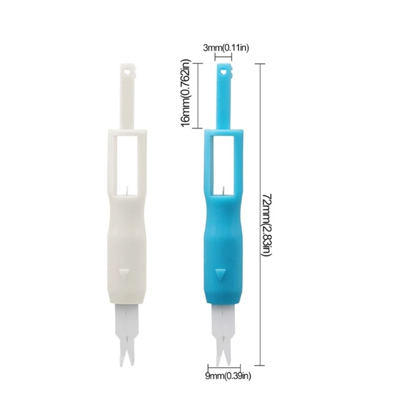 Automatic Needle Threader Double Head Needle Threader for Sewing Machine Dropship