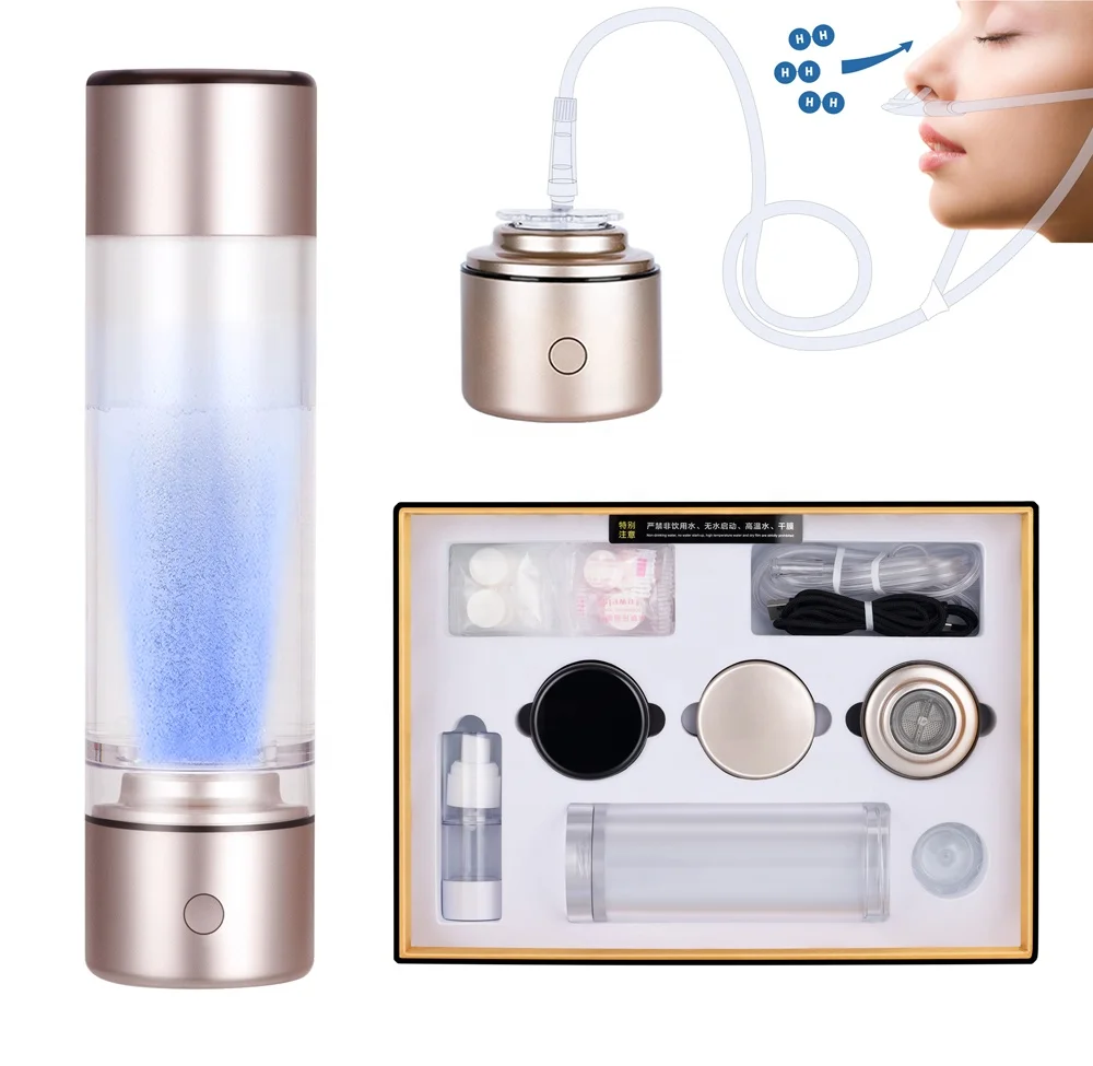 7.83 Schumann wave molecular pem h2 water generator energy hydrogen water bottle reduce blood uric acid and relieve gout