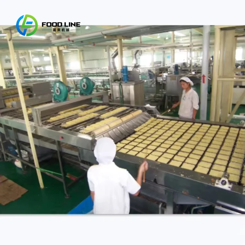Customized Automatic Instant Noodle Processing Production Line Pasta Product Line Fried Noodle Making Equipment