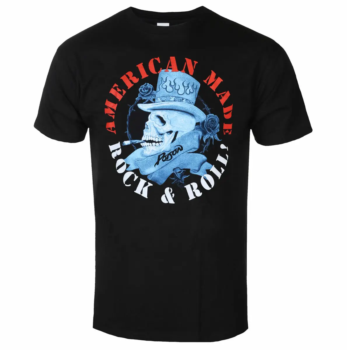 Poison Band Graphic Cotton T-shirt Unisex Summer Short Sleeve Fashion Brand Tee Luxury Casual Vintage Tees