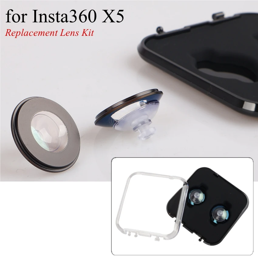 

Комплект сменных линз для Insta360 X5, аксессуары для экшн-камер