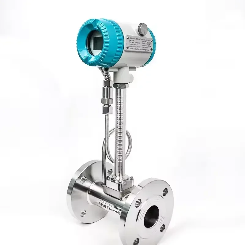 Industrial Digital Liquid Flow Meter Stainless Steel Flow Controller DN15-DN300 Air Water Steam Fluid 8-50m3/H ODM