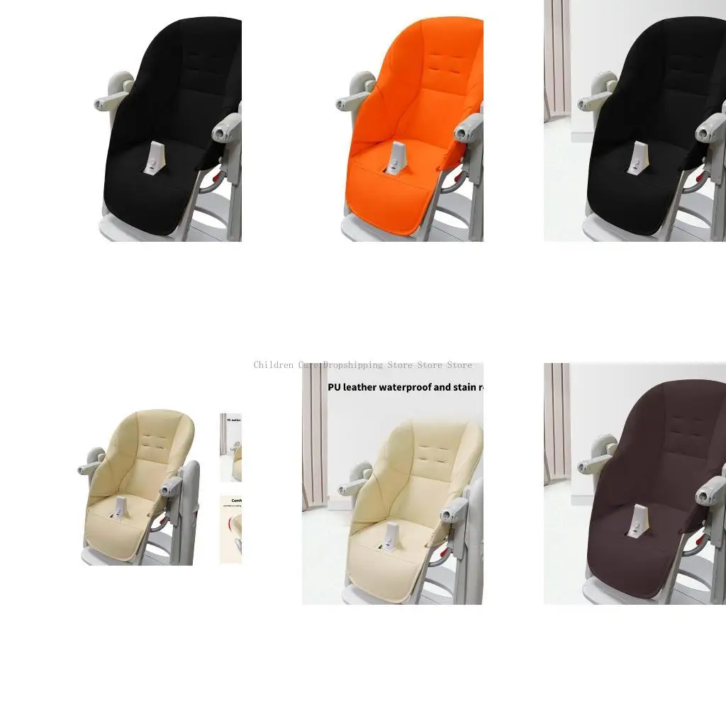 سهلة التنظيف وسادة مقعد كرسي لتطعام الأطفال مع حامي جلدي باو مقاوم للبقع