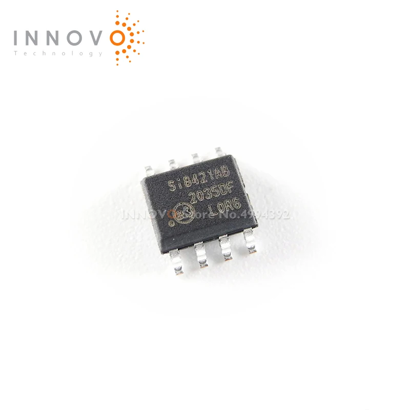 5PCS/LOT SI8421AB-D-ISR SI8421AB-D-IS SI8421AB DGTL ISO 2500VRMS 2CH GP 8SOIC New original