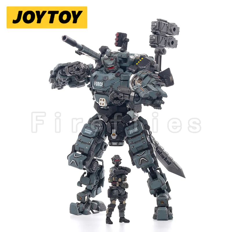 

1/25 JOYTOY Action Figure Mecha Steel Bone Armor Gray Version Anime Collection Model Toy For Gift Free Shipping