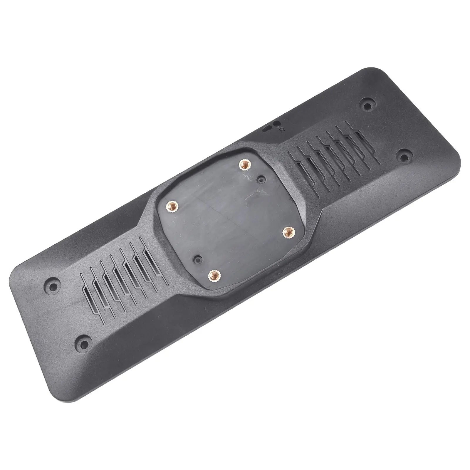 Black Back Plate Panel Bracket Back Plate Panel Bracket Changeable Mirror Bracket QC Test Facility Screws Strap