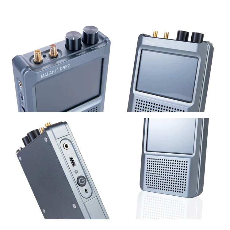 Imagem -04 - Malahiteam Rádio Receptor Dsp Genuíno Russo Autorizado 35 Touch Lcd Dsp 230c 50k2ghz 35 Lcd 2023 Malahit Sdr