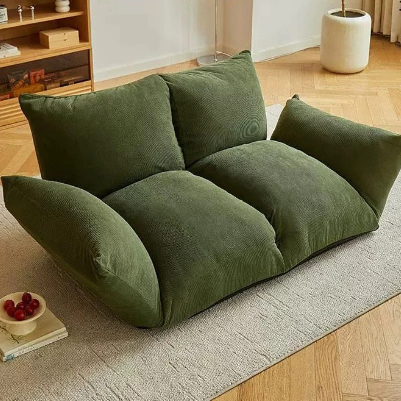 Folding Sofa Bed with Cushion, INS Style Chaise Lounge Chair for Living Room&Bedroom, Multi-Color Comfy Sleeper for Small Spaces