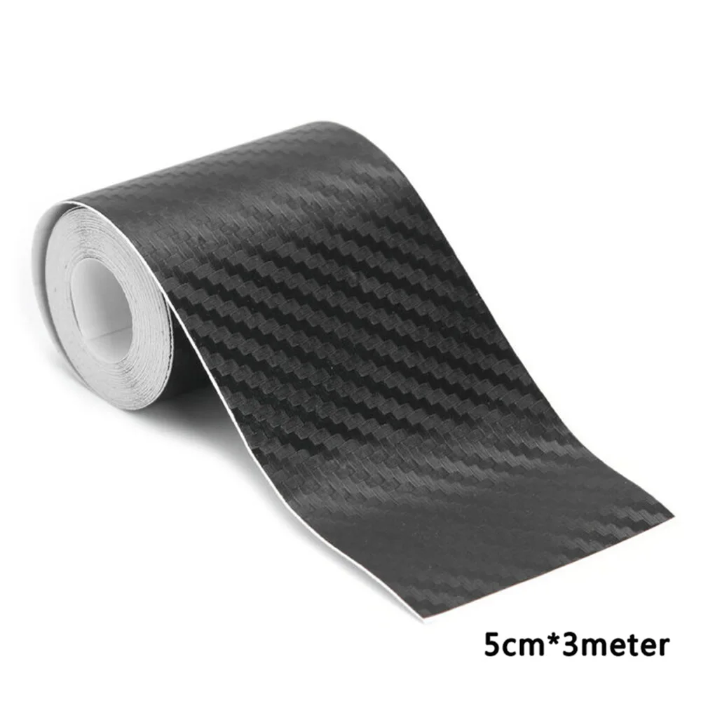 Carbon Fiber Patterned Tape for Automotive Door Sills Side Mirrors Trunks Compatible with For NANO Carbon Fiber