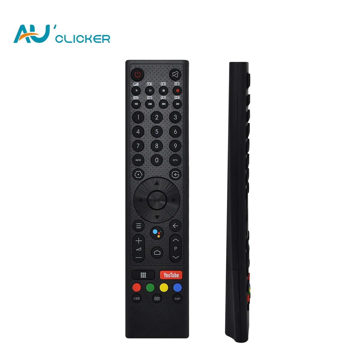 Voice Wireless TV Remote Control Replace for Changhong TVs GCBLTVC1GBBT-C2 GCBLTVC1GBBT GCBLTVC1GWBT-HITACHI-1 With Youtube