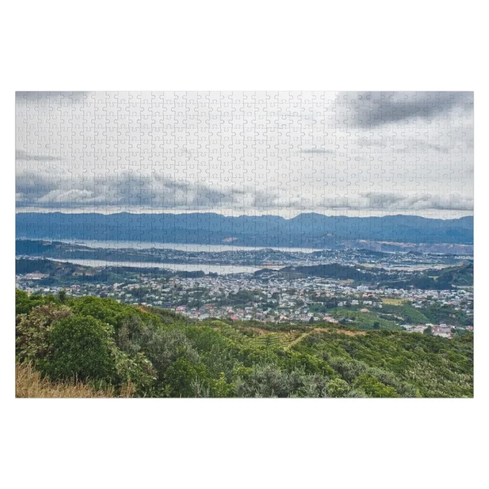 Wellington City Landscape Jigsaw Puzzle Diorama Accessories Personalized Toys Puzzle