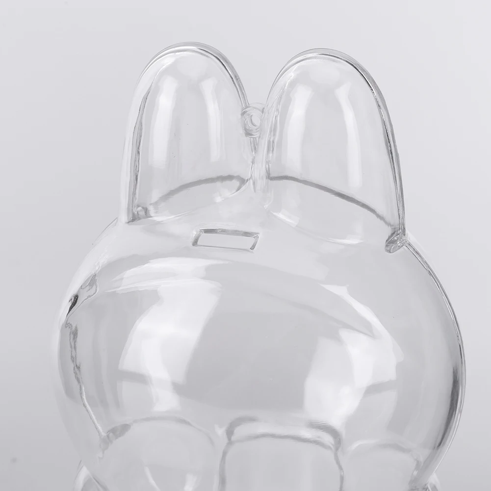 1-5 szt. Przezroczyste etui ochronne na lalkę elfa, plastikowa urocza osłonka na pluszak elfa, etui ekspozycyjne na Labubu, akcesoria do pudełka do przechowywania