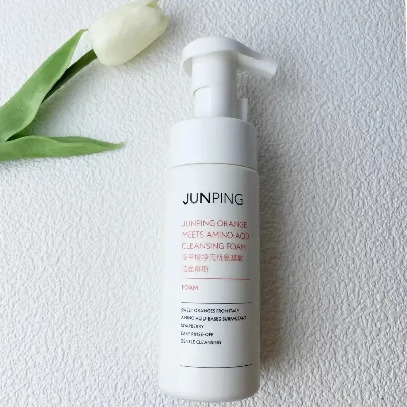 

Junping Acid Facial Cleanser Great Demon Amino Gentle Cleansing Foam Mousse Moisturizing Skin Care Original Products Rare Beauty