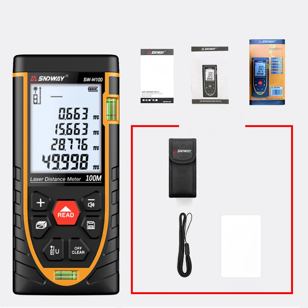 Handheld Lasers Meter Measure Precision For Clear Imaging Lasers Distance Meter Lasers Ruler SW-M70