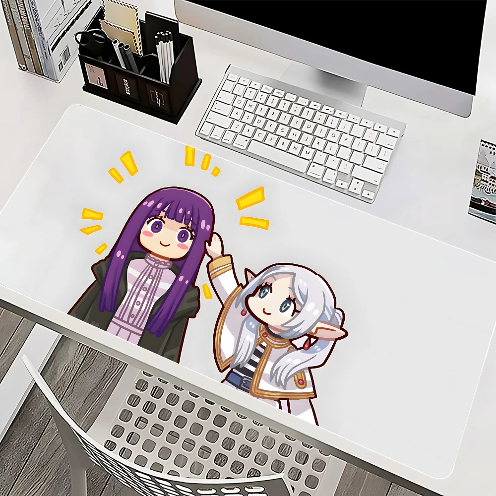 F-Funeral Of Frieren Mousepad Mause Pad Mouses Rug Office Accessories Desk Mat Mousepad Keyboard Gaming Pc Mats Xxl Large Carpet