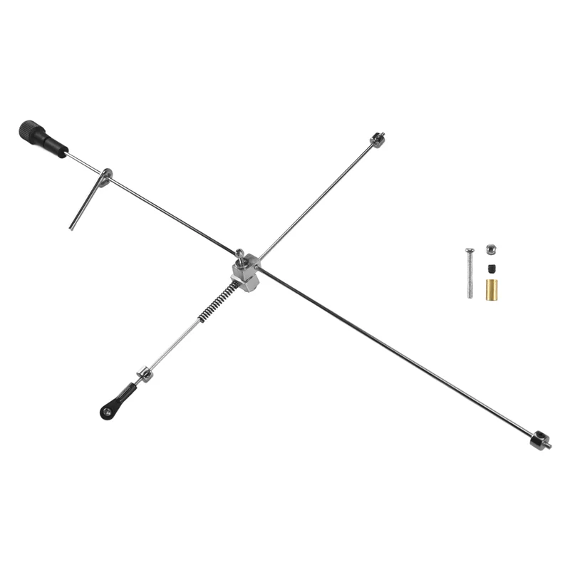 A45F-Set leve freno collegamento acceleratore freno aggiornato per parti di automobili RC scala 1/5 HPI Rovan Baja 5B 5T 5SC KM