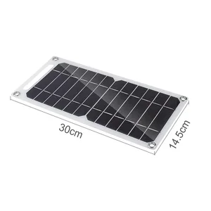 Panneau solaire portatif Sunpower 35W Plaque solaire 5V avec chargeur stabilisateur sécurisé USB pour la banque de puissance, téléphone Camping extérieur Maison de camping Cadeau VR 6 meilleurs chargeurs solaires en vente - No 1