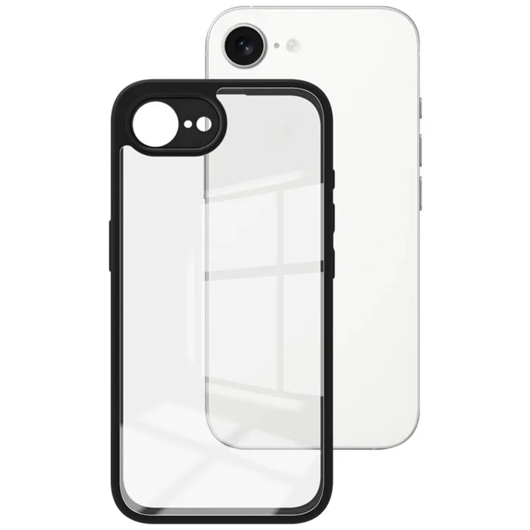 

IMAK UX-9A Series for iPhone 16e Case Clear TPU PC Phone Cover Reinforced Corners