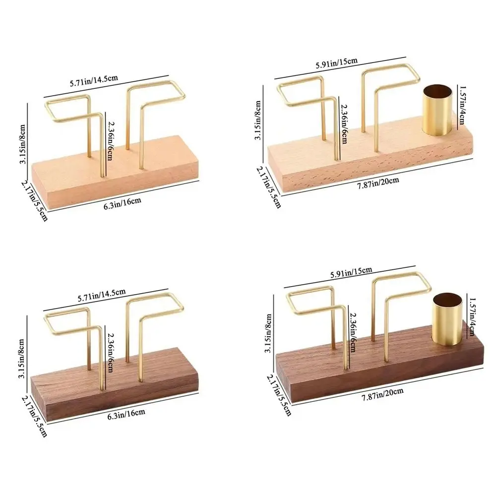 Vertical Tissue Dispenser with Toothpick Case, Metal Napkin Holder, Multi-use, Gold, Wooden, Home