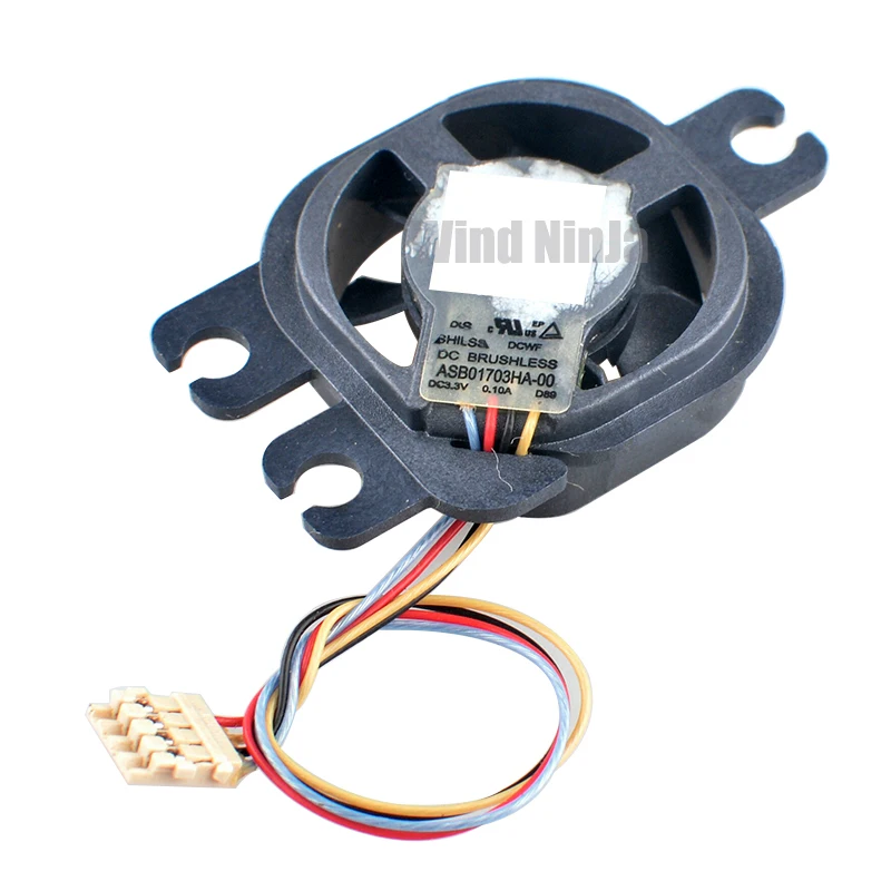 

ASB01703HA-00 1.7cm 17mm DC3.3V 0.10A 4pin Micro cooling fan for drone VR camera