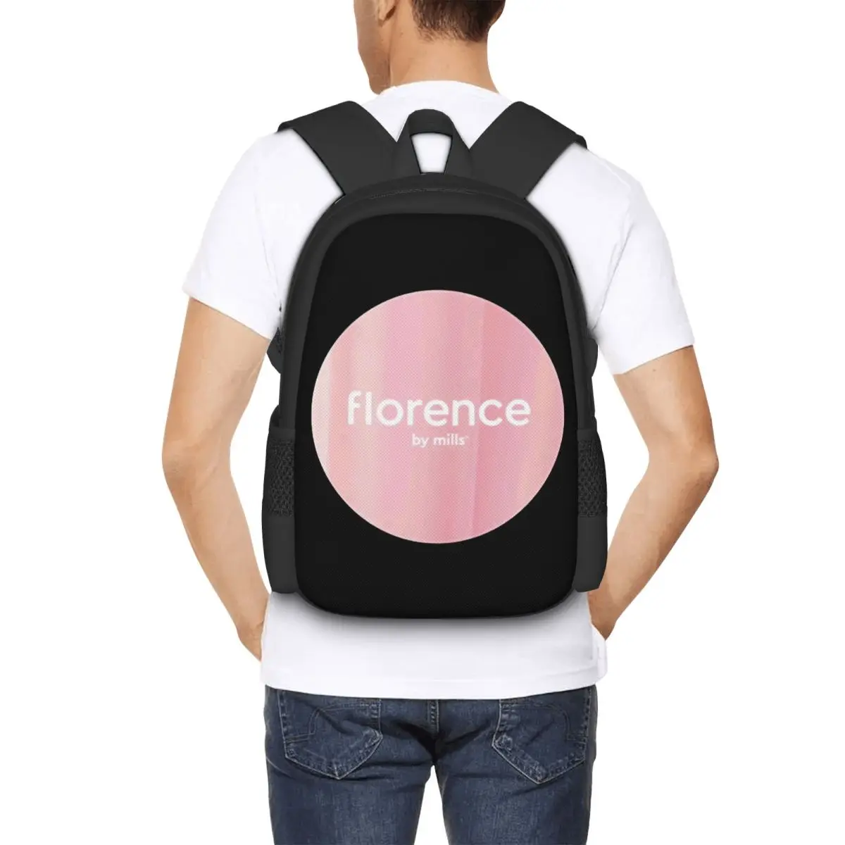 

Рюкзак Florence By Mills для студентов, школьный рюкзак, походный рюкзак для путешествий, модная сумка для книг, сумка через плечо для мужчин и женщин