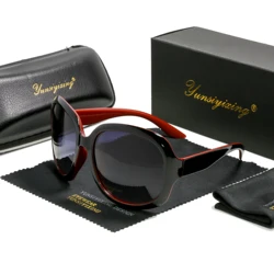 2023 New Fashion Lady Oversize Sunglasses Women Gradient Sun Glasses Female UV400 Brand Design Driving Polarized Glasses Women
