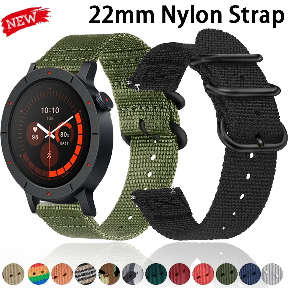 22Mm Nylon Strap Fo…