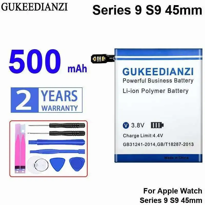

Environmentally Friendly For Apple Watch Series 9 S9 45Mm Long-Lasting 500Mah Battery