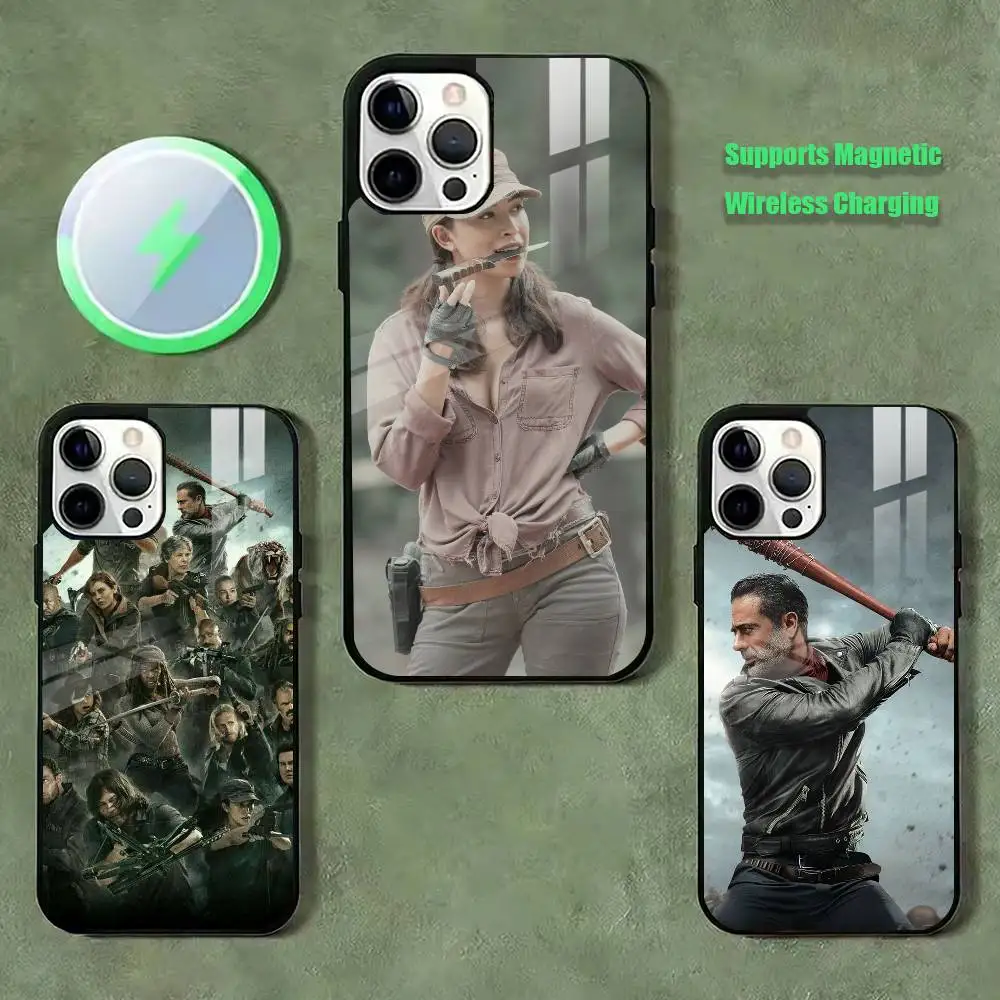 

The W-Walking D-Dead Phone Case For iPhone17,16,15,14,13,12,11 Plus,Pro Allows magnetic wireless charging