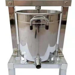 Stainless steel honey press 304 fully enclosed small household juicer sugar press wax machine local honey press