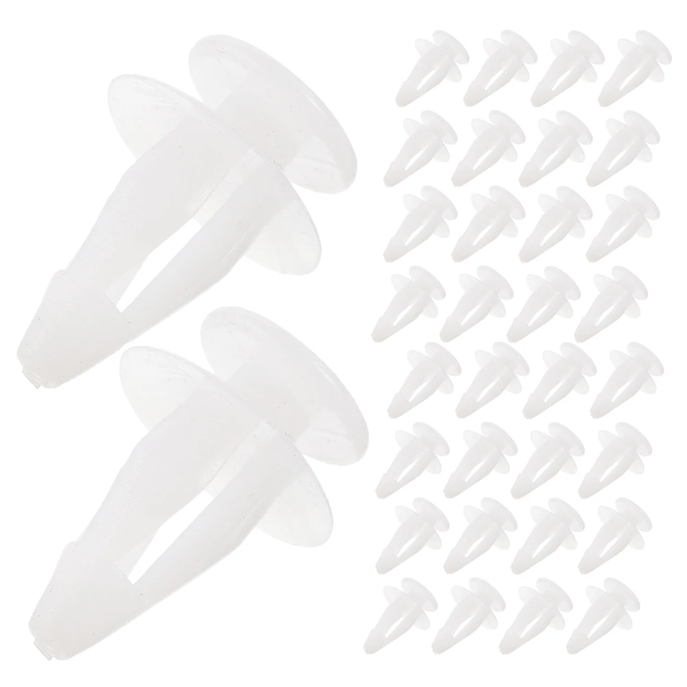 

100pcs Car Door Plate Clips Automotive Fasteners Interior Trim Retainer Bumper Plastic Body Accessories