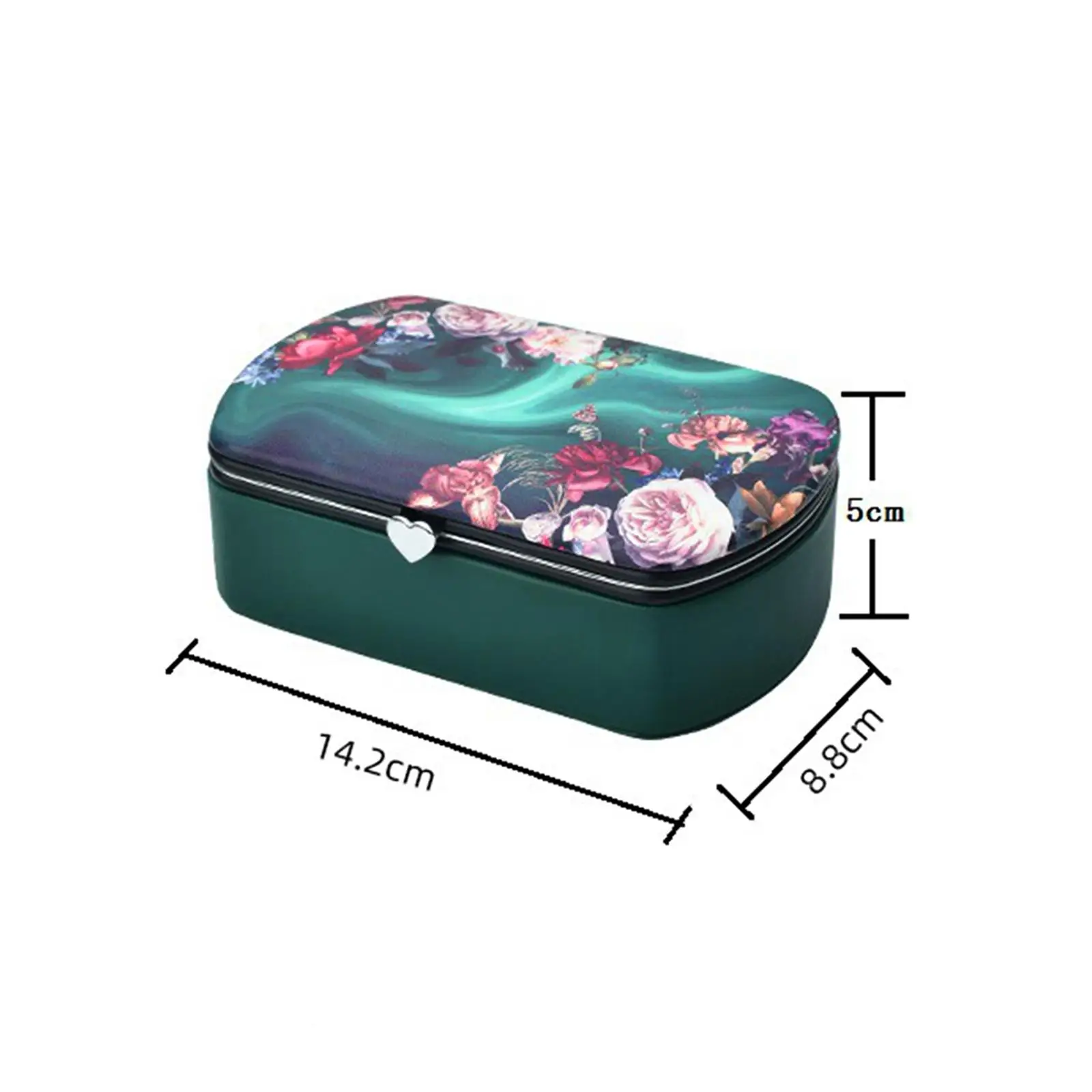 Kotak Perjalanan Perhiasan Kotak Organizer Perhiasan untuk Jam Tangan Liontin Kalung