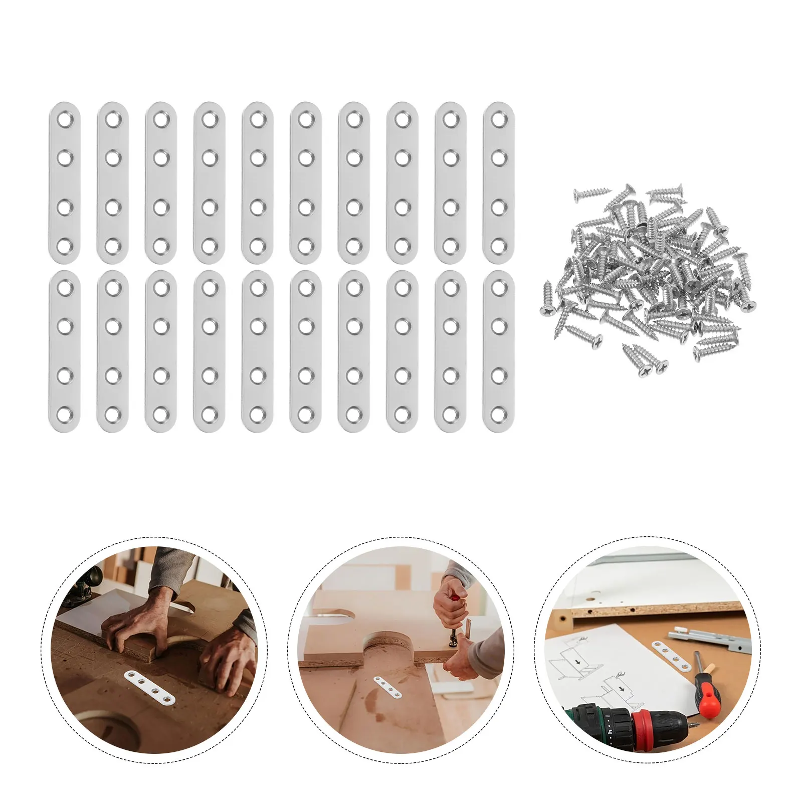 

Stainless Steel Connector Closet Frame Support Cabinet Drawer Bracket Brace Desk Chair Flat Wood Brackets Repair Kit