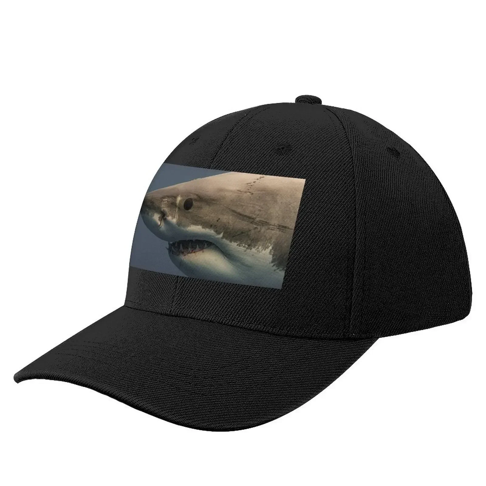 Underwater Great White Shark Photography - Shark Week Baseball Cap hard hat Ball Cap Female Men's