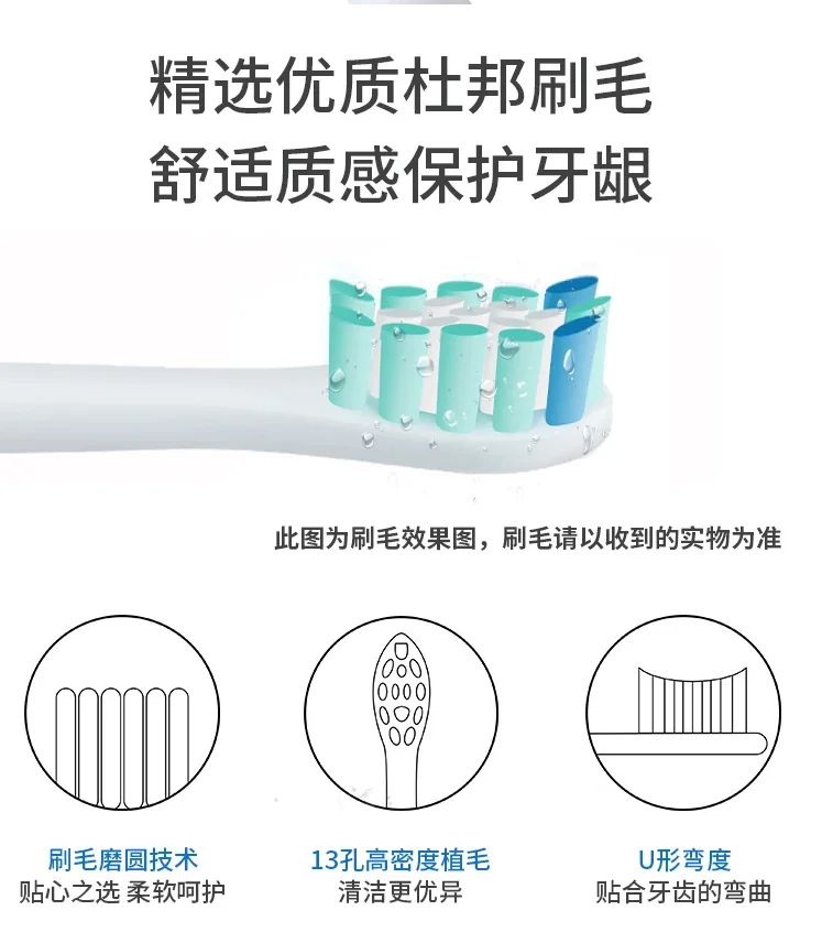 SOOCAS C1 Replacement Toothbrush heads for Xiaomi Mijia SOOCAS C1 Children Kids Electric Toothbrush head original nozzle jets