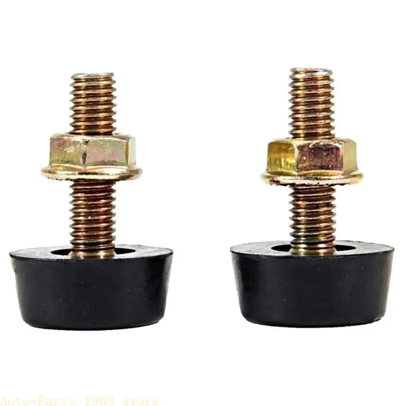 

E21C 2pcs Car Engine Cover Trim Bonnet Adjuster Bush Bump Stop Bumpers Stopper for Patrol Y60 62840-H8500 BSANS1GP-1