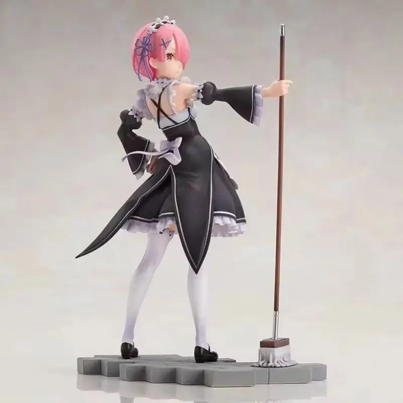 Anime PVC Figure - Re:Life in a Different World from Zero Series Rem & Ram Cute Girl Maid Decorative Collectible Toy for Fans view 2