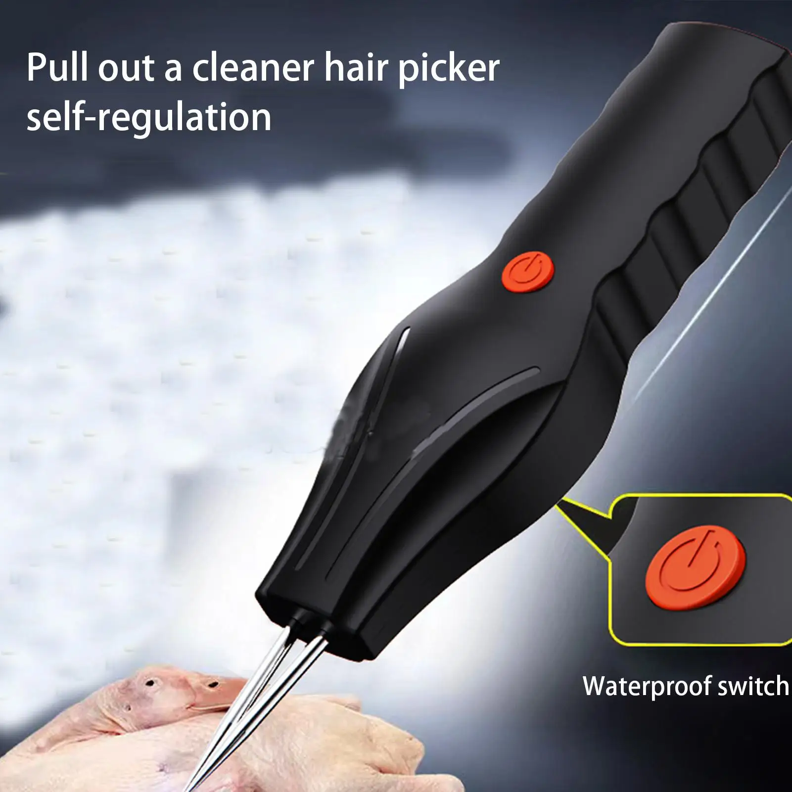 آلة نتف الدجاج والبط الكهربائية آلة نتف كهربائية محمولة معدات إزالة شعر الدجاج السريع