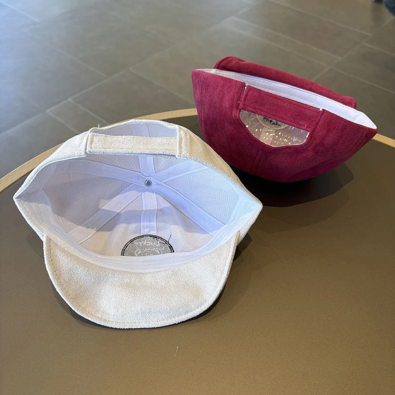 Solid Color Baby Baseball Hat Cartoon Embroidery Sunshade Suede Soft Brim Duck Tongue Cap Boys Girls Infant Newborn Casual Hat view 5
