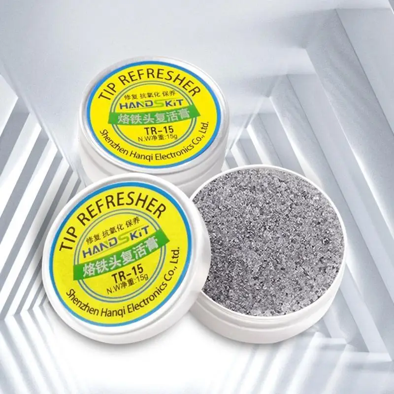 H58C Welding Nozzle Oxidation Repair Paste for Oxide Solder Iron Tip for Head Resurrection Improve Work Efficiency Antioxidan