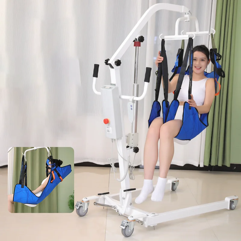 elevator for the elderly, lifting equipment for bedridden patients and assisted walking therapy device