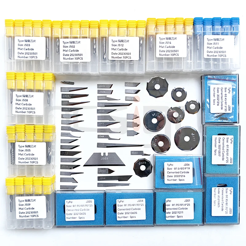 Summa 390-534 390-550 390-560 391-360 391-231 500-9800 500-9801 500-9802 500-9803 Carbide Oscillating V-cut Blades Drag Knife