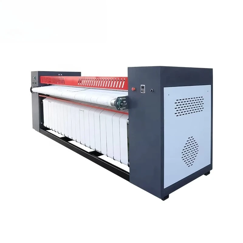 Factory Supply Automatic Bedsheet and Towel Flat Ironer Machine with Two Rollers for Hotel and Laundry Shop