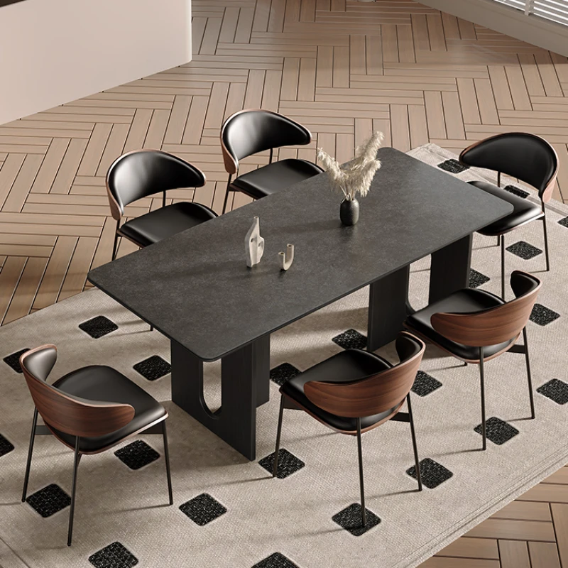 Modern Dining Rooms Round Table Chairs Kitchen Elegant Tables Reception Room Luxury Sedentary Designer Muebles Coffee Service