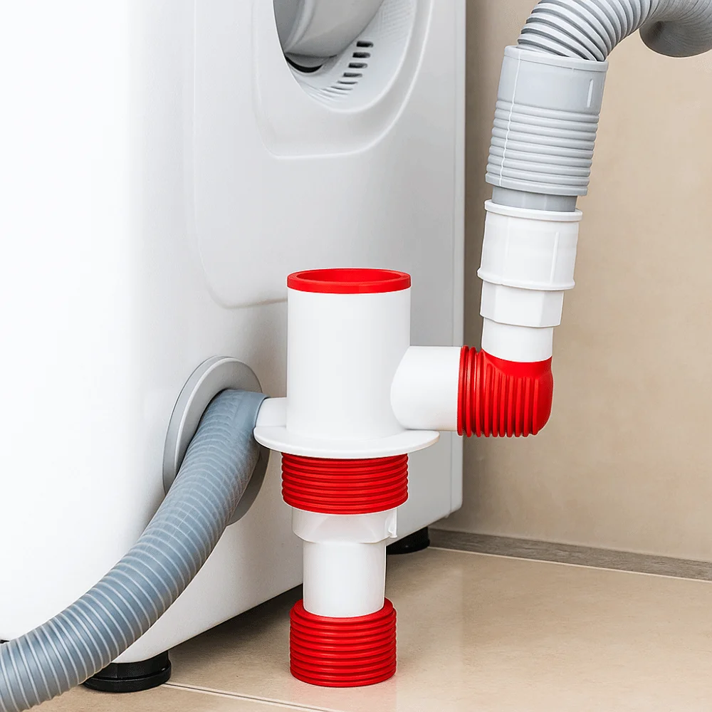 

Silicone Material Kitchen Sewer Deodorant Device Double Sealed Connectors Flexible Pipe Configuration Anti-Odor Plug