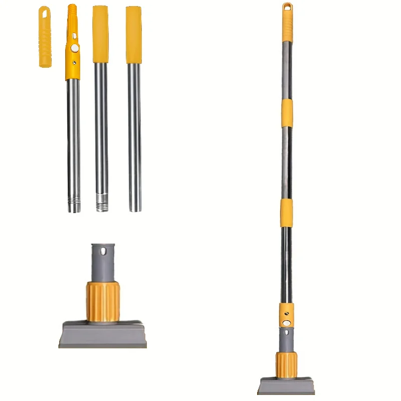 

Mop Rod Long Handle, Thickened Aluminum Rod Replacement Mop Rod Clamp Cleaning Tool Mop Accessories Replaceable Mop Head