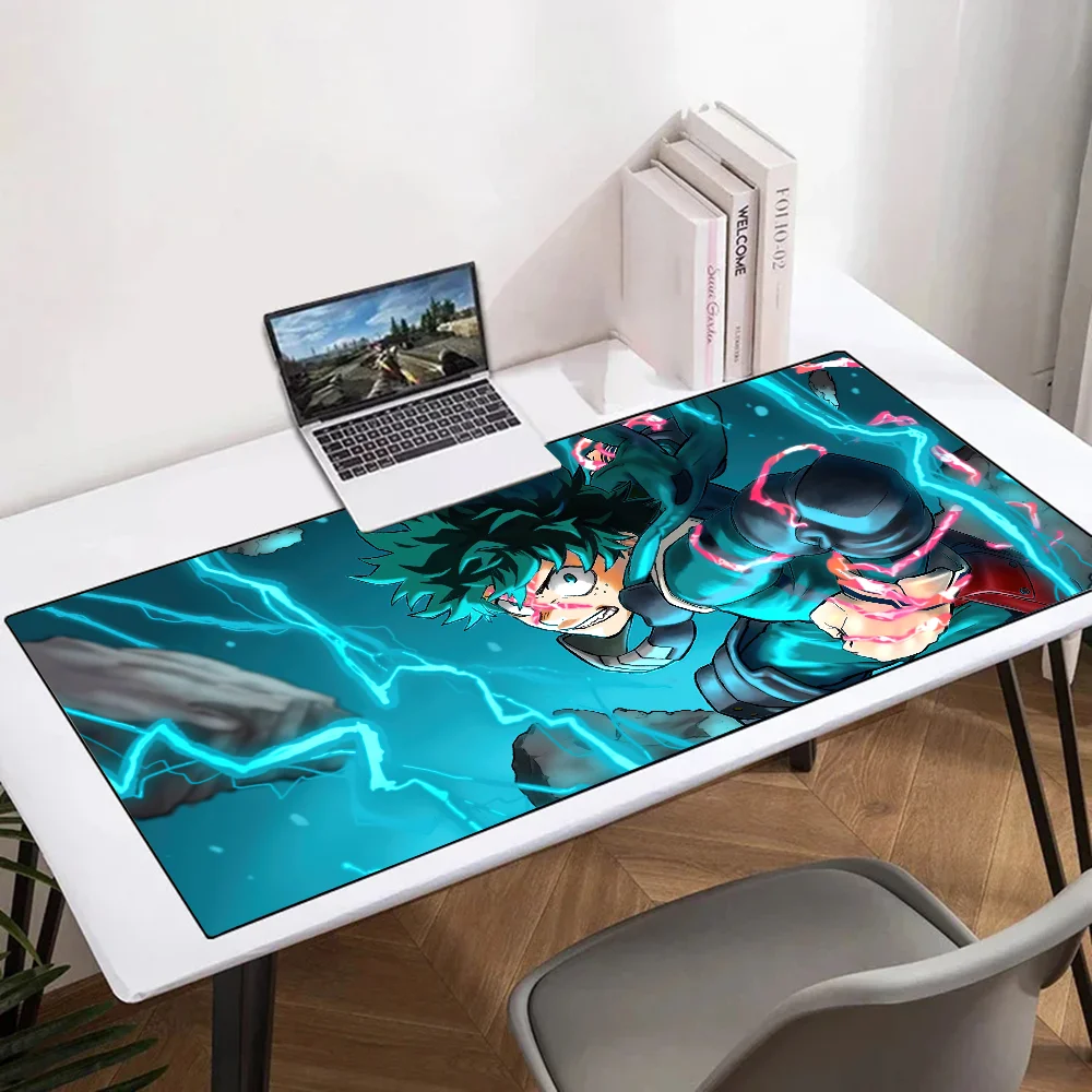 

Midoriya Izuku My Hero Academia Japanese Anime Mousepad Mouse Mat Desk Mat With Pad Gaming Accessories Prime Gaming XXL Keyboard