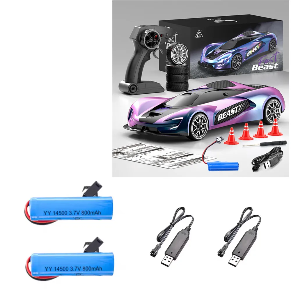 

2/4 шт. аккумулятор 3,7 В 800 мАч/кабель для зарядки USB/использование для SG208PRO 4WD RC автомобильные детали