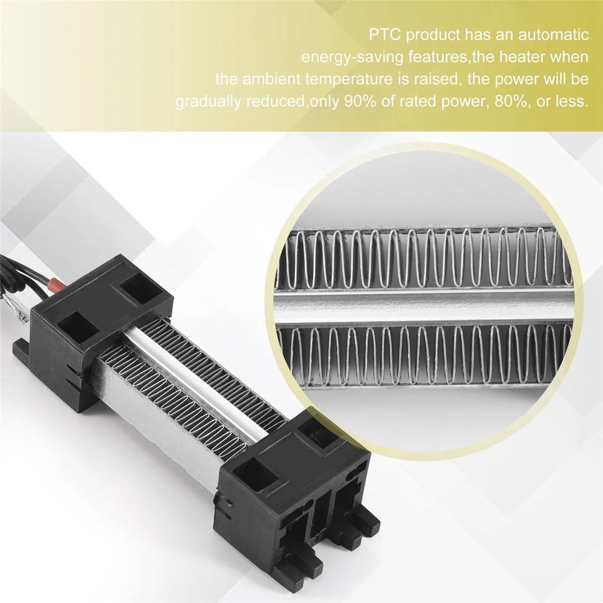 100 واط 220 فولت معزول PTC السيراميك مسخن الهواء PTC عناصر التدفئة سخان كهربائي-A07G