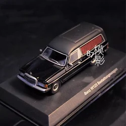 1/87 Scale BMW 502 Hearse 1952 Classical Retro Cars Simulation Resin Car Model Static Dispaly Collectible Toy Gift Souvenir